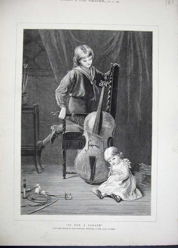 Old antique print - antique,