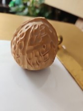 Hand Carved Wooden NUT 7cm
