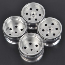Aluminum Beadlock Wheels Rims for Tamiya GF-02 WR02G Farm King Dualhunter WT01