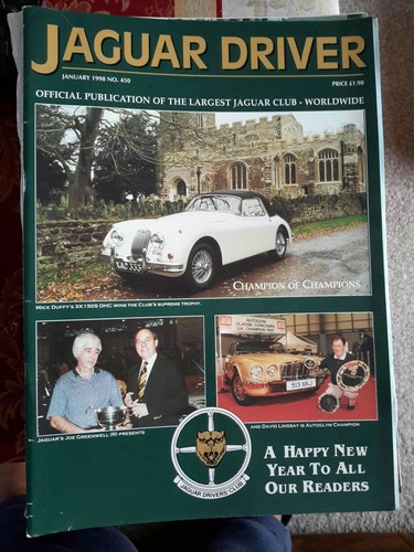 Jaguar driver magazine 450 - magazine, no
