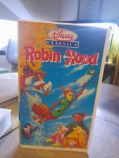Vintage Disney Robin Hood 1990s Vhs Video Tape