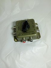 Stereo Audio Selector Switch