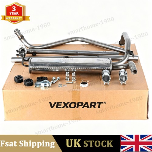 Centre and rear exhaust fit - centre,