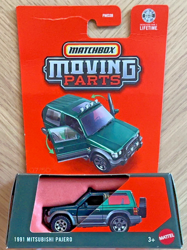 Matchbox moving parts - moving,