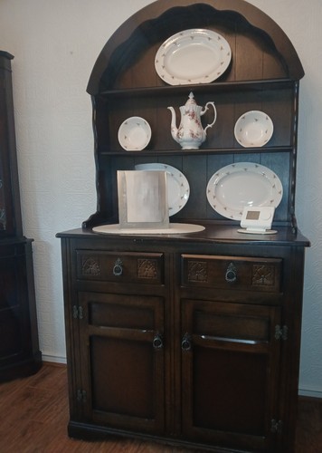 Oak welsh dresser - oak,