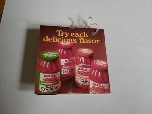 Vtg ragu sauce - ragu,