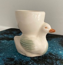 Vintage swimming duck egg cup - vintage,