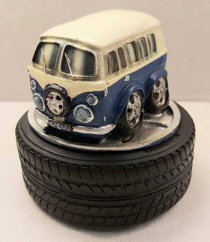 Cartoon camper van trinket - vw,