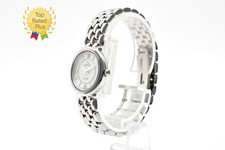 [ NEAR MINT ] OMEGA De Ville 7574.31 Round Silver 23mm Dial Qz Women Watch JAPAN