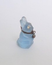 Antique CZECH Glass CRACKERJACK Cracker Jack Charm Bunny Rabbit