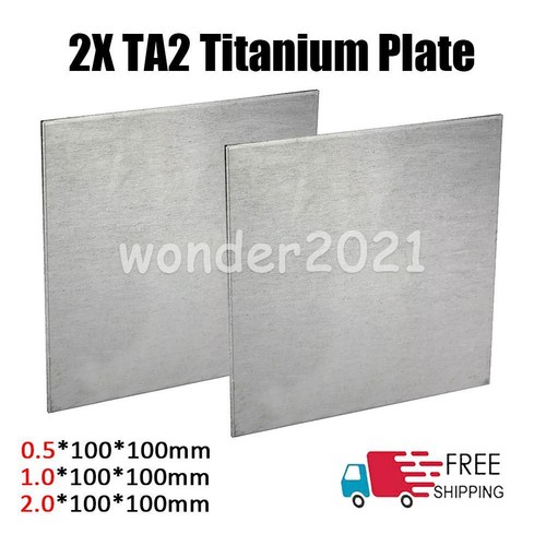 Pcs 100x100mm pure ta2 - 2,