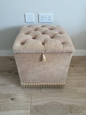 Vintage Style Velvet Storage