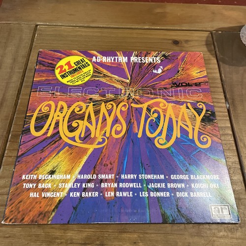 Electronic organs today vol - organs,