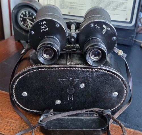 Binoculars german wwii ww2 - wwii,