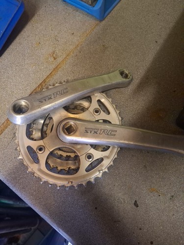 Shimano stx crank set - shimano,