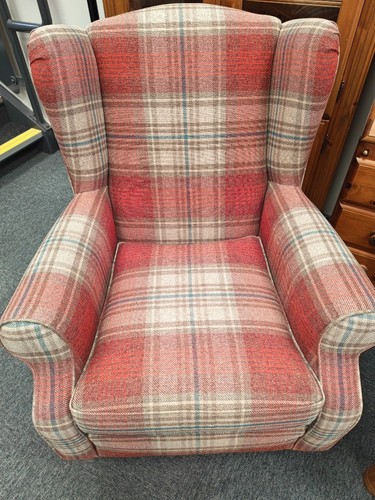 Red and blue tartan - , next