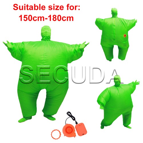 Green inflatable chub suit - inflatable,