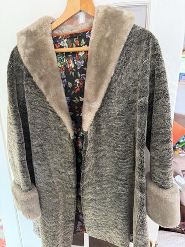 Tescan curly lamb coat - tescan,