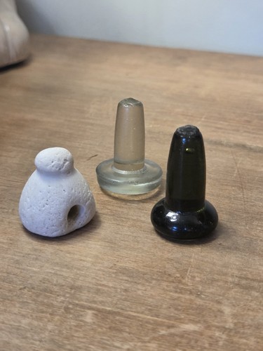 Collection three antique - of,