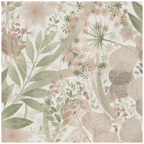 Erismann floral green - floral,