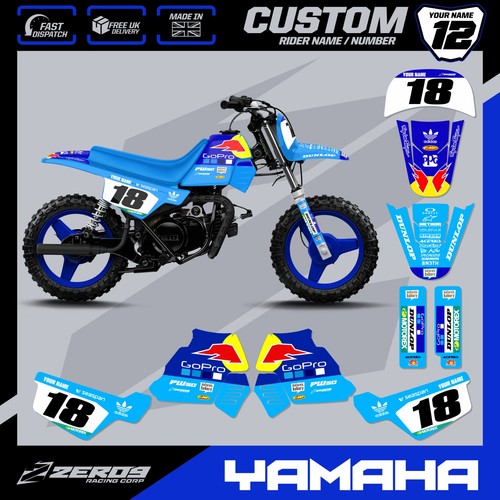 Yamaha pw50 graphics - pw50, kit