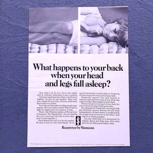 1960s simmons beautyrest - 1960s,
