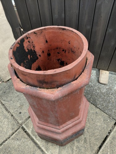 Terracotta chimney pots - terracotta,
