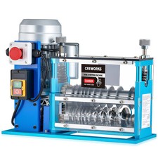 CREWORKS Electric Wire Stripping Machine 1.5-40mm 11 Channels Copper Stripper