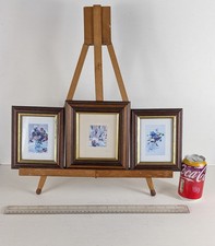 3 Miniature Signed Watercolors