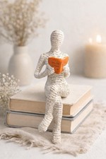 Shelf Sitting Reading Figurine