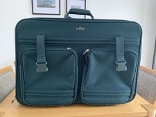 BRIC'S racing green suitcase softshell canvas medium