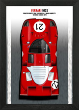 Ferrari 512S Vaccarella Framed