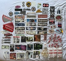 Supreme Rare Stickers and Accessories Bundle Excellent Condition