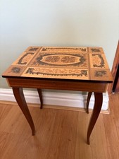 Vintage Sewing Box Side Table