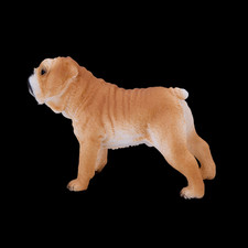 English Bulldog Toy  Realistic Pet Figurine