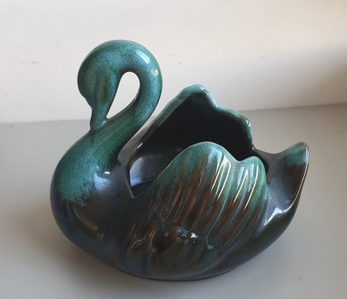 Vintage blue mountain - mountain, pottery