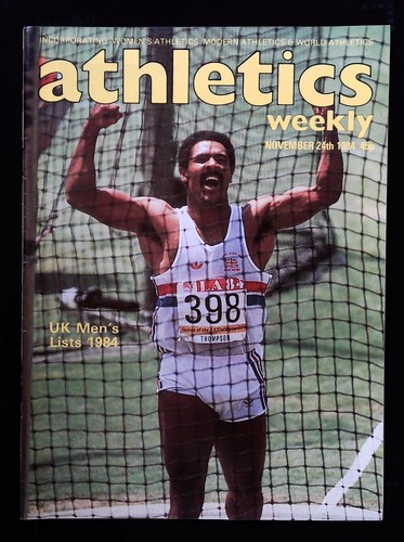 Athletics weekly magazine - weekly,