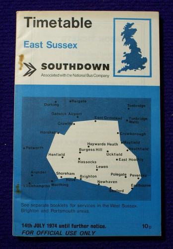 Southdown official bus - official, coach