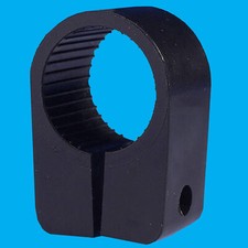 Black Heavy Duty Cable Cleats