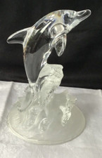 Crystal D'arques  Dolphin Figurine