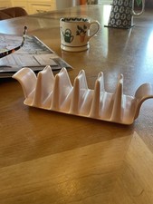 Poole Pottery Toast rack, Celadon Range, Good Condition