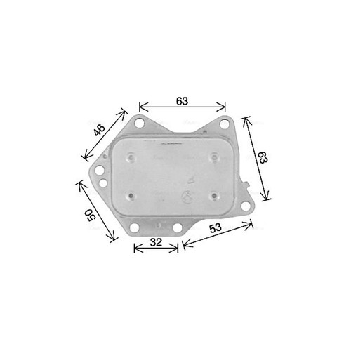 Engine oil cooler for mercedes - for,