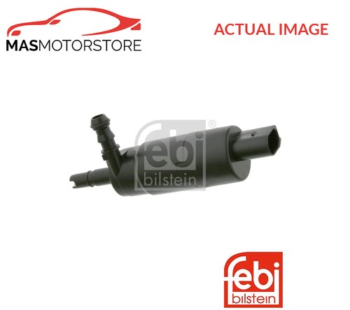 Water pump headlight cleaning - water,