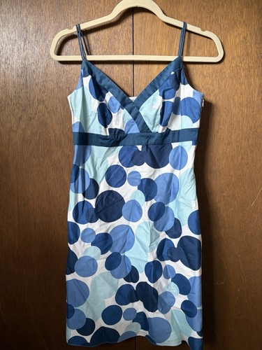 Ann taylor blue polka dot - ann,