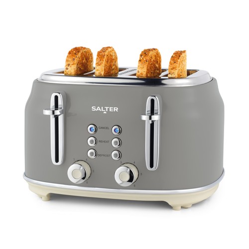 Salter retro slice toaster - retro, 4-slice