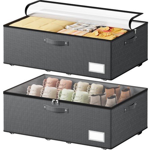Under bed storage with - storage,