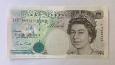FIVE POUND NOTE - Unc/Gill