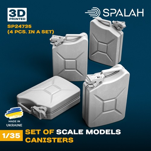 Military canisters pcs 1 35 - military, 1/35