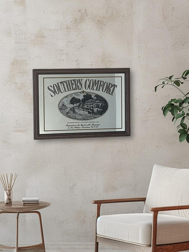 Southern comfort large mirror - southern,