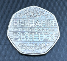 2013 Benjamin Britten-50 pence